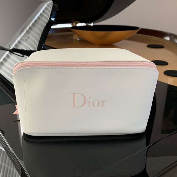 Dior Handbags - NWT Dior White Cosmetic Toiletry Travel Bag
